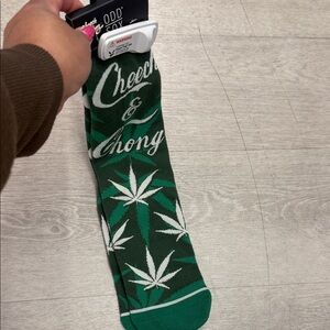 Cheech & Chong Green Socks